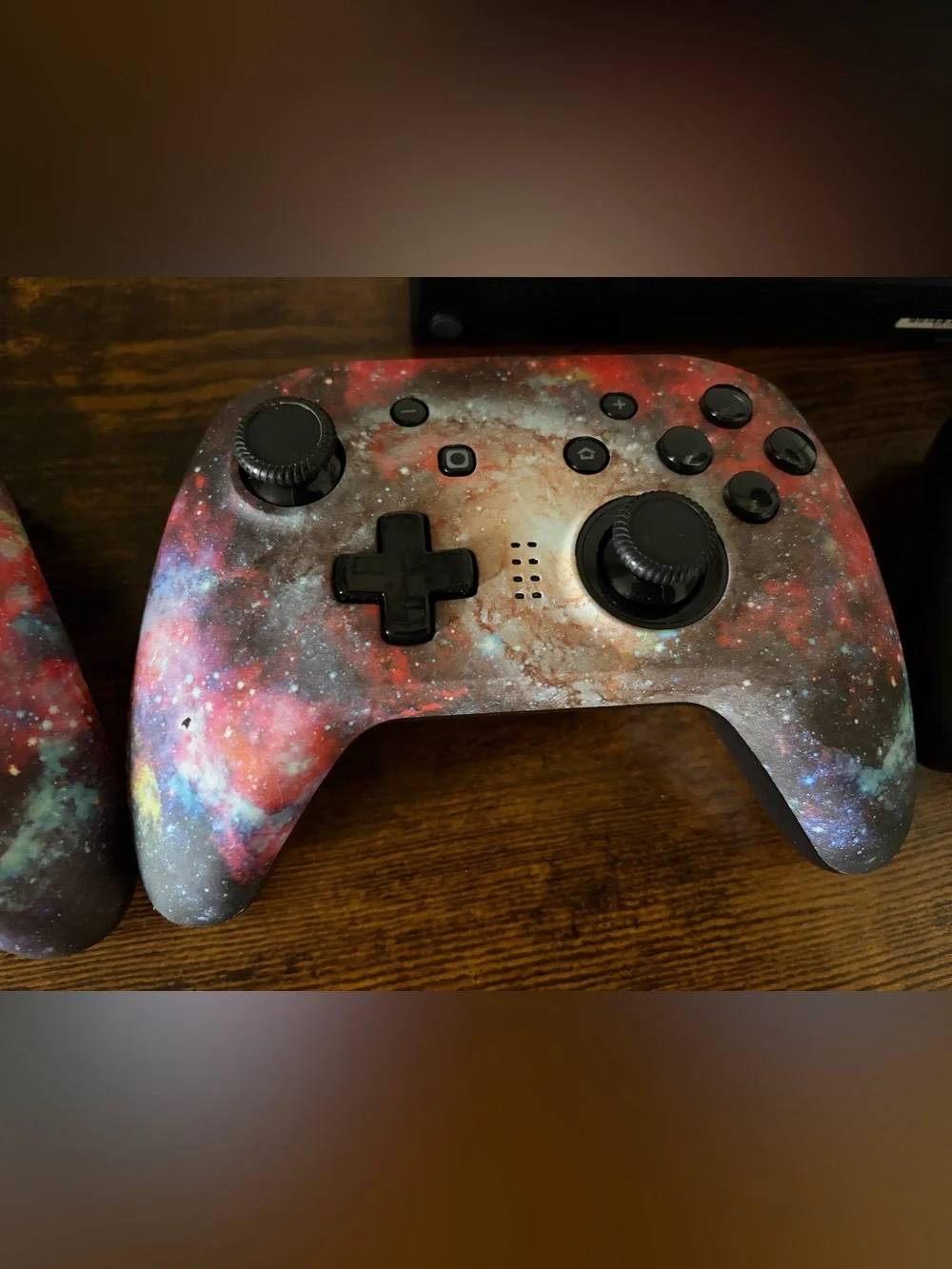Nintendo Switch Console Bundle with Red & Blue Joy-Con and Galaxy Controllers